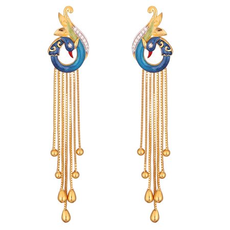 New Peacock Earrings