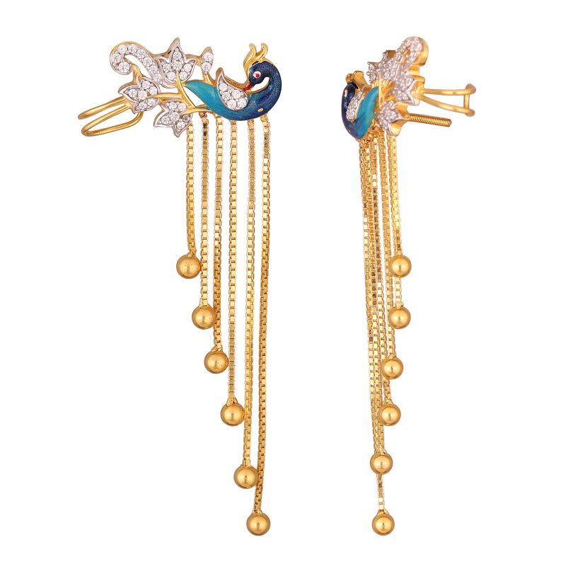 Peacock earring - Image 2