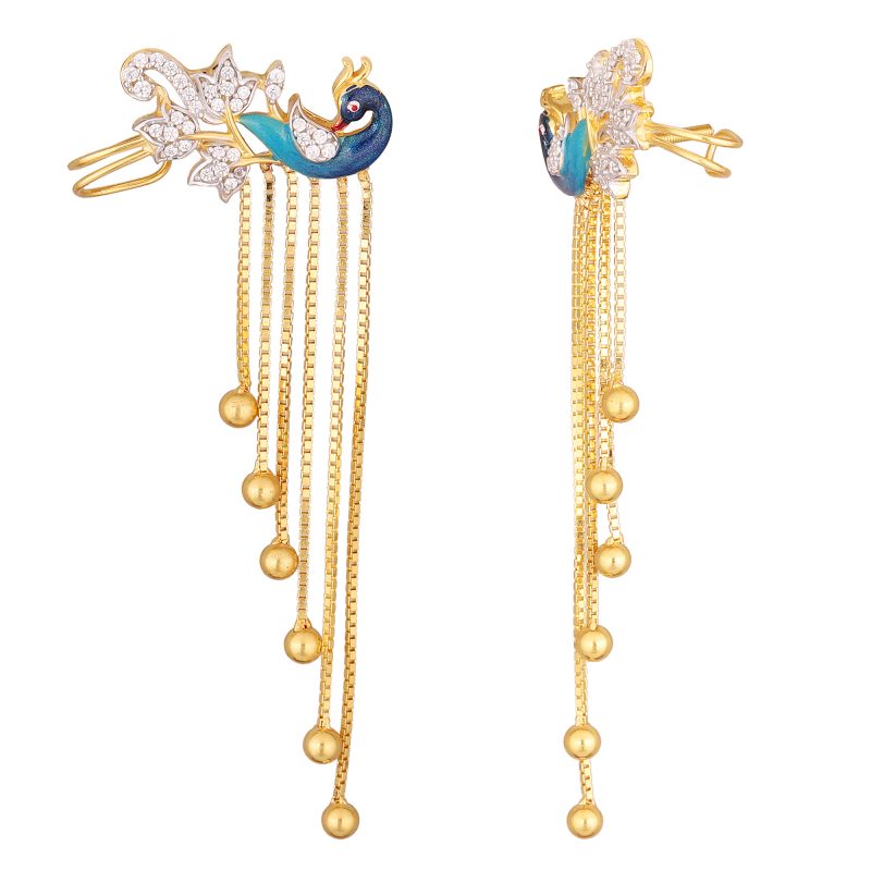 Peacock earring - Image 3